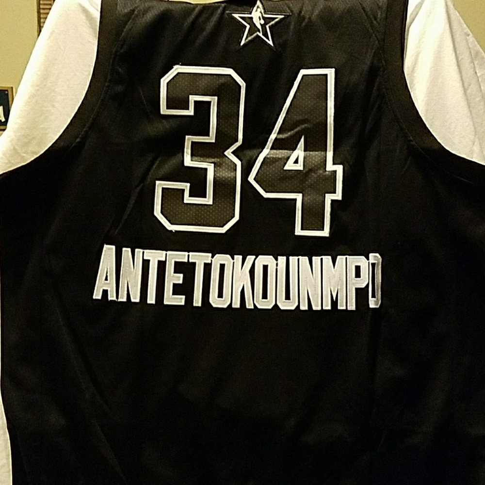 New Jordan ANTETOKOUNMPO NBA All-Star jersey